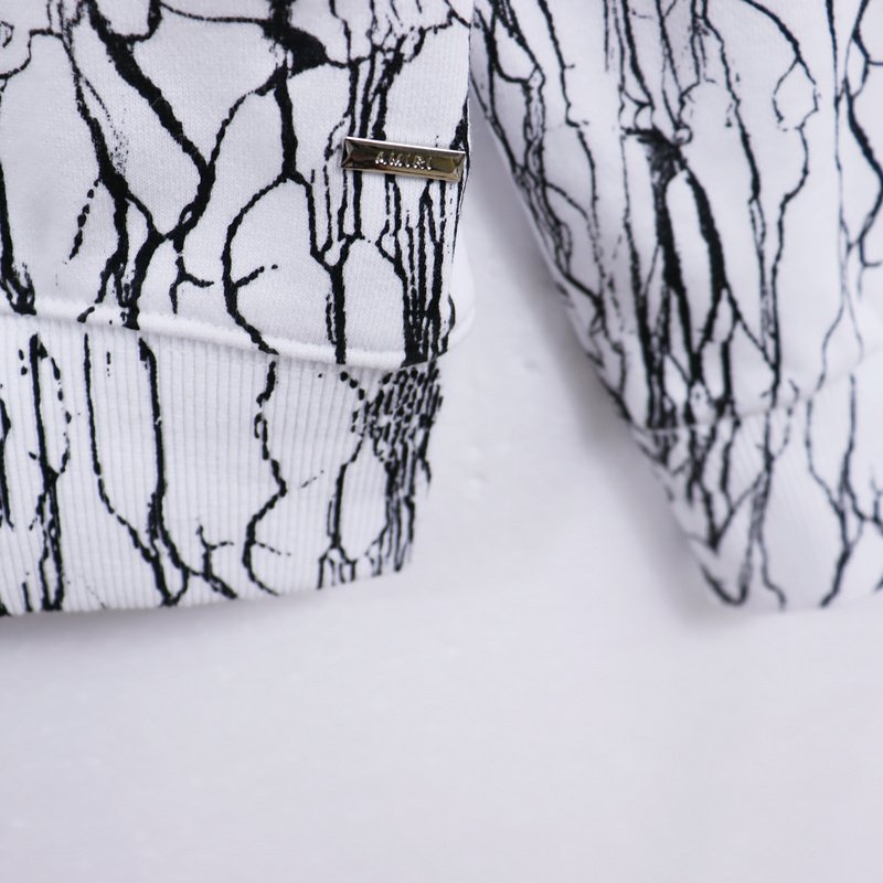 Худи Amiri Cracks "White" фото № 3