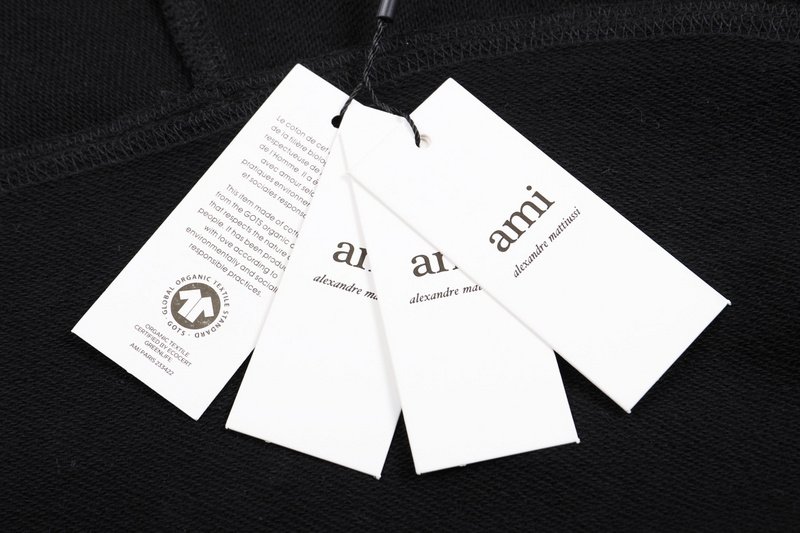 Худи Amiri Plain - Having Logo "Black" фото № 5