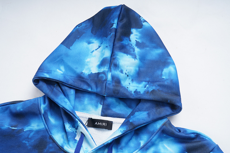 Худи Amiri Bones On The Sleeves "Blue" фото № 8