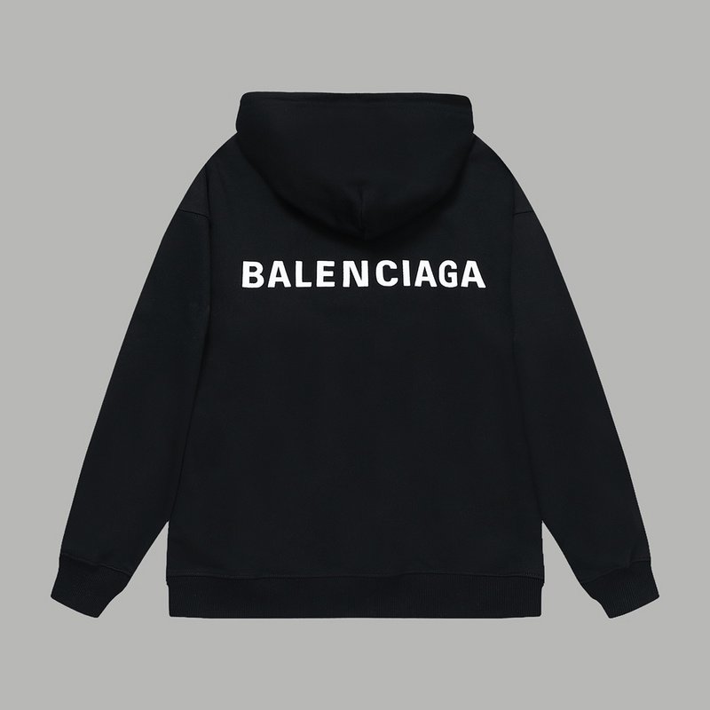 Худи Balenciaga With The Label Of The Company "Black" фото № 4