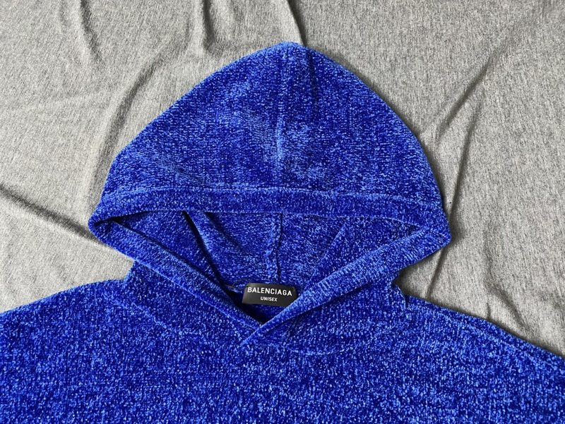 Худи Balenciaga Stylish And Cozy "Blue" фото № 3