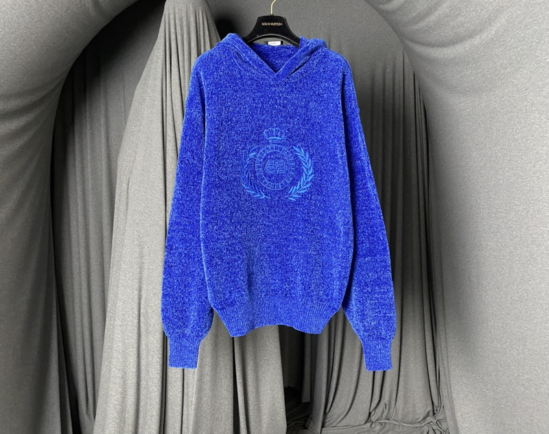 Худи Balenciaga Stylish And Cozy "Blue" фото № 5