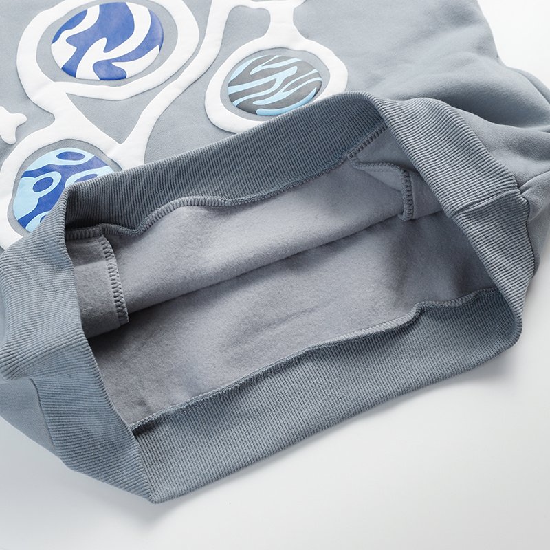 Худи Broken Planet Cosmic Connection "Blue" фото № 4