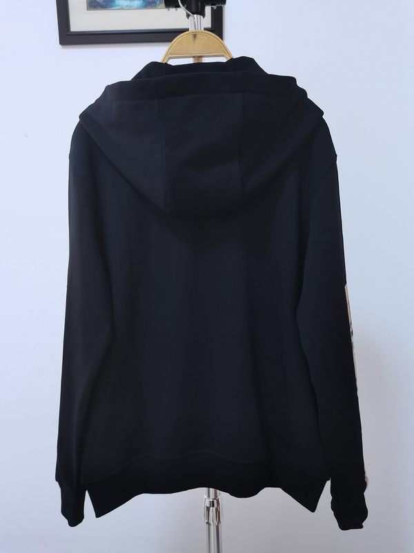 Худи Burberry The Inscription On The Sleeve "Black" фото № 6