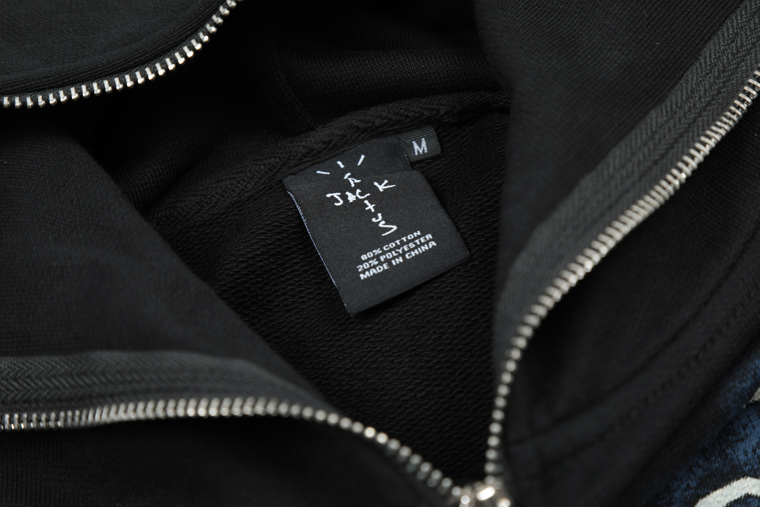 Худи Cactus Jack Merch Be Happy Skeleton "Black" фото № 5