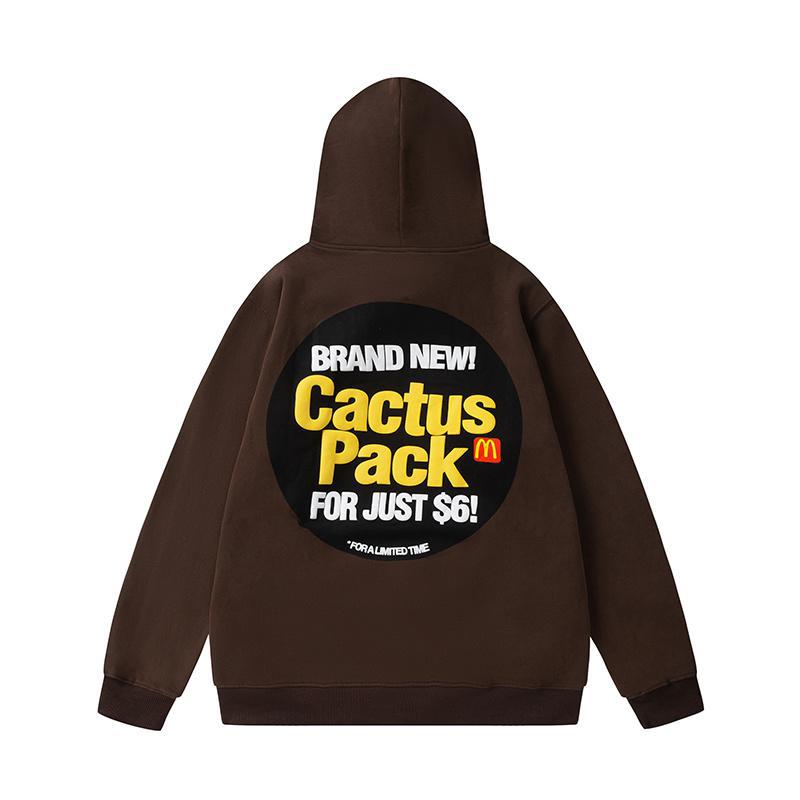 Худи Cactus Jack x McDonald's Cactus Pack Sticker "Brown" фото № 2