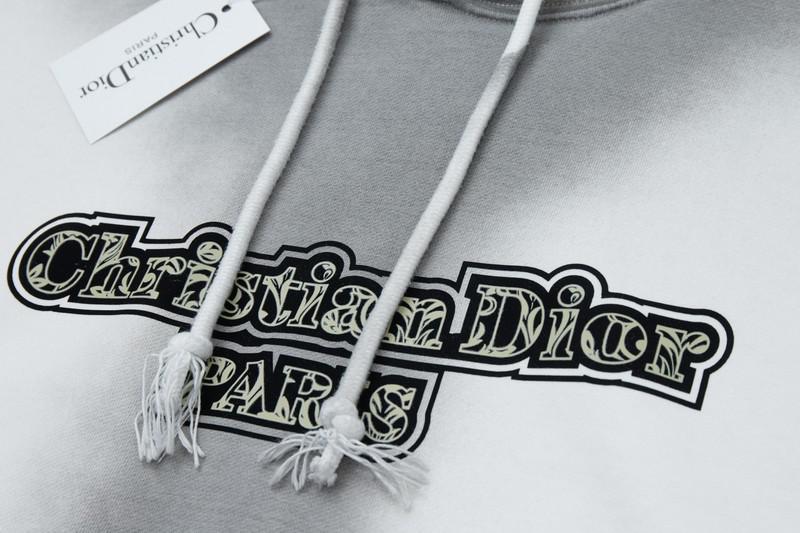 Худи Christian Dior Frontside Logo Christian Dior Paris "Gray" фото № 3