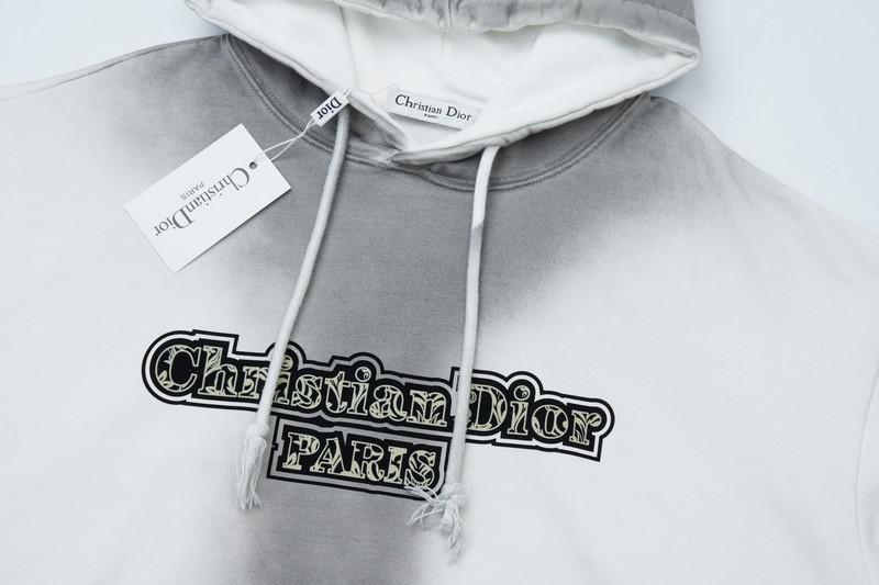 Худи Christian Dior Frontside Logo Christian Dior Paris "Gray" фото № 2