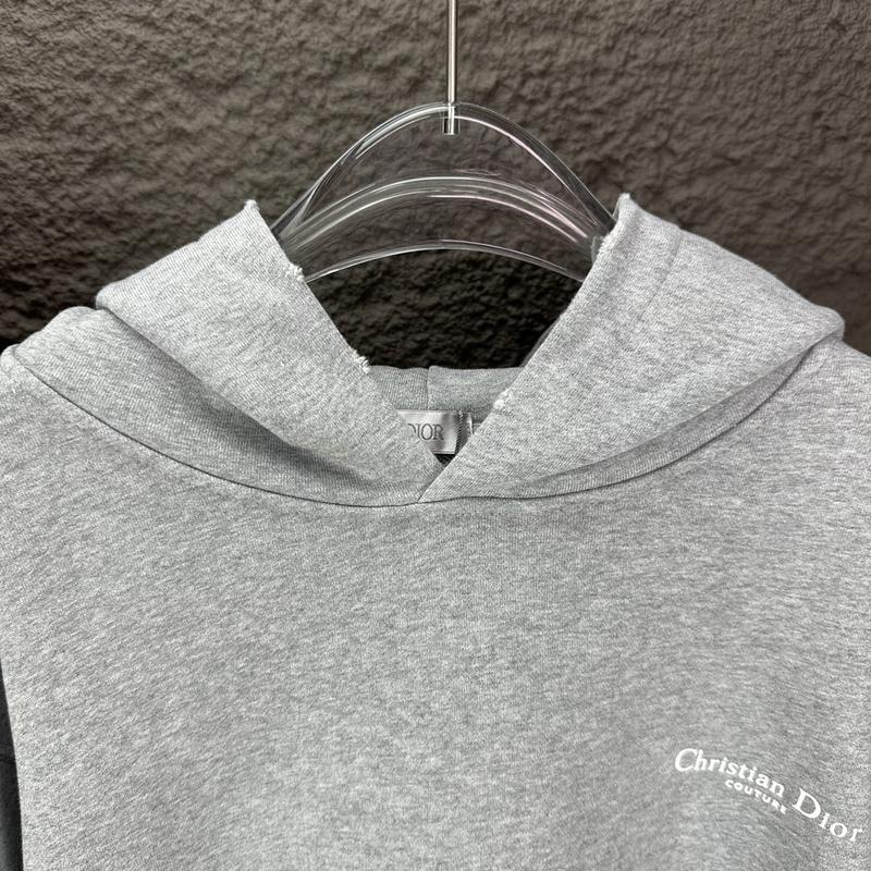 Худи Christian Dior White Small Frontside Logo "Gray" фото № 2