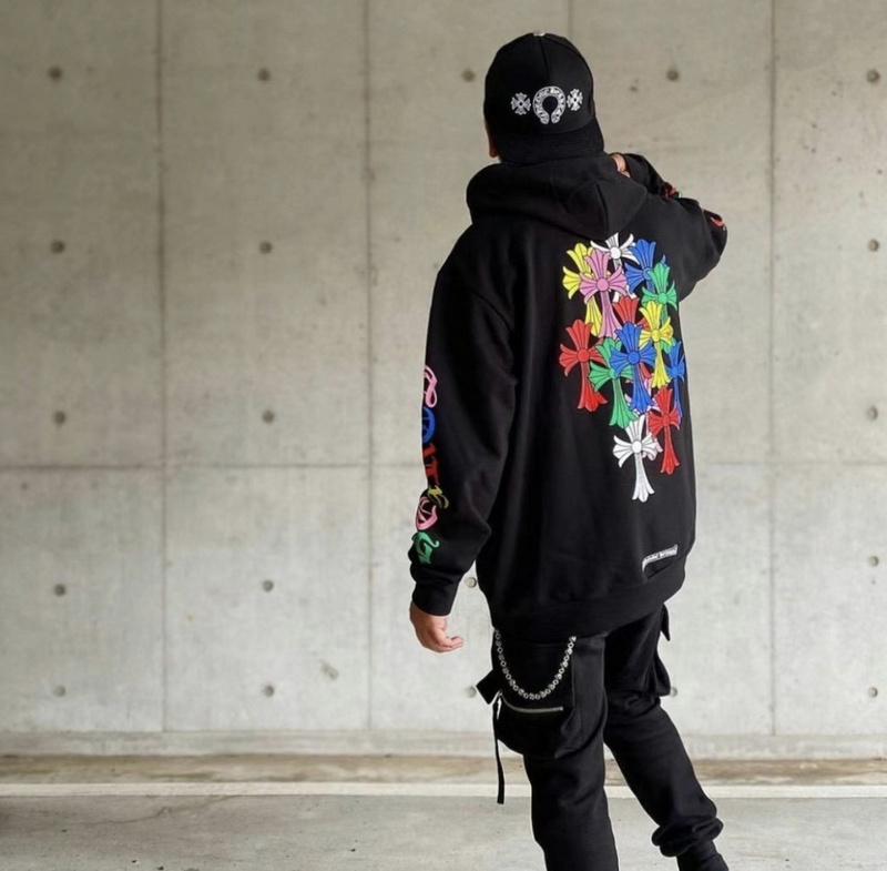 Худи Chrome Hearts Multi Color "Black" фото № 7