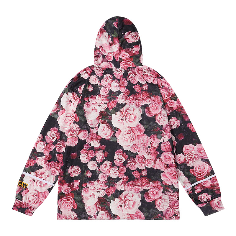 Худи Drew House Rose Print "Pink" фото № 2