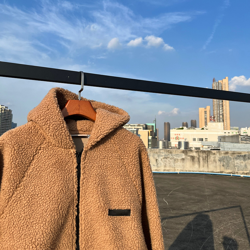 Худи Fear Of God Soft As Teddy "Brown" фото № 2