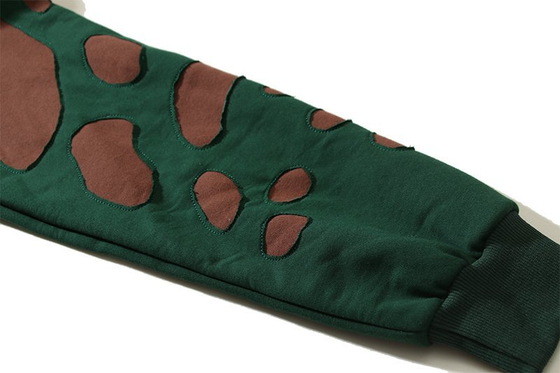 Худи Four Caccus With Clippings "Brown/Green" фото № 2