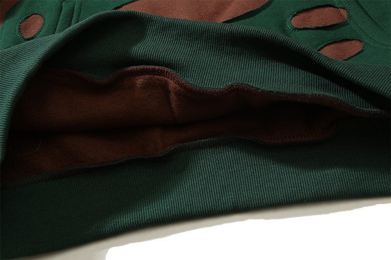 Худи Four Caccus With Clippings "Brown/Green" фото № 5