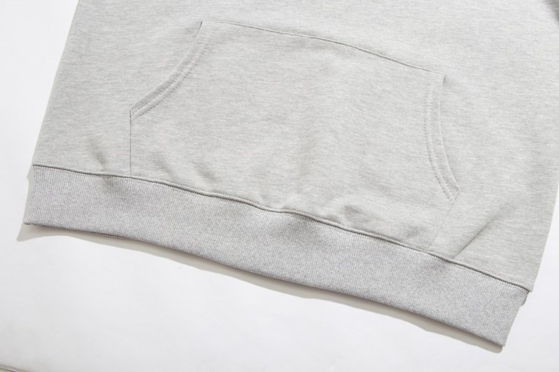 Худи Gallery Dept With Patch "Gray/Red" фото № 5