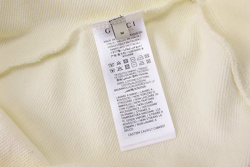 Худи Gucci Kangaroo Pocket Thorny Logo "White" фото № 2