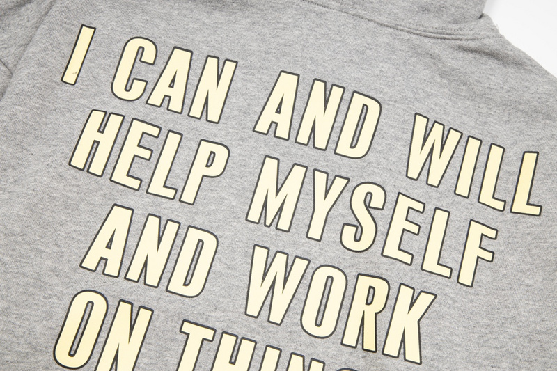 Худи Gucci Cat With Fangs Print "Gray" фото № 3