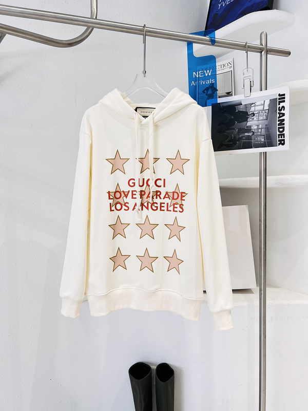Худи Gucci Parade Of Stars "White" фото № 4