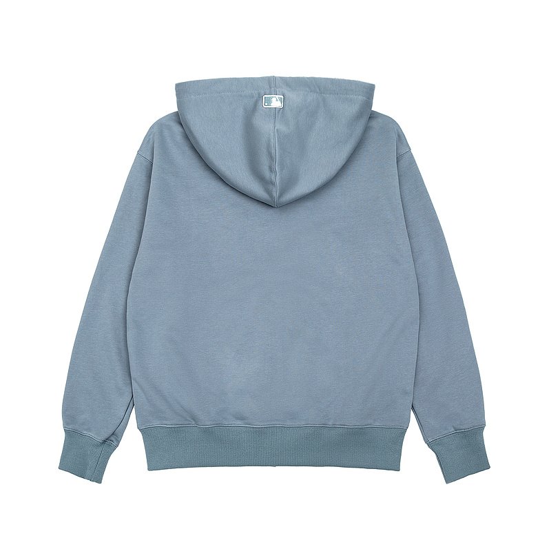 Худи MLB With Logo ZIP "Blue" фото № 2