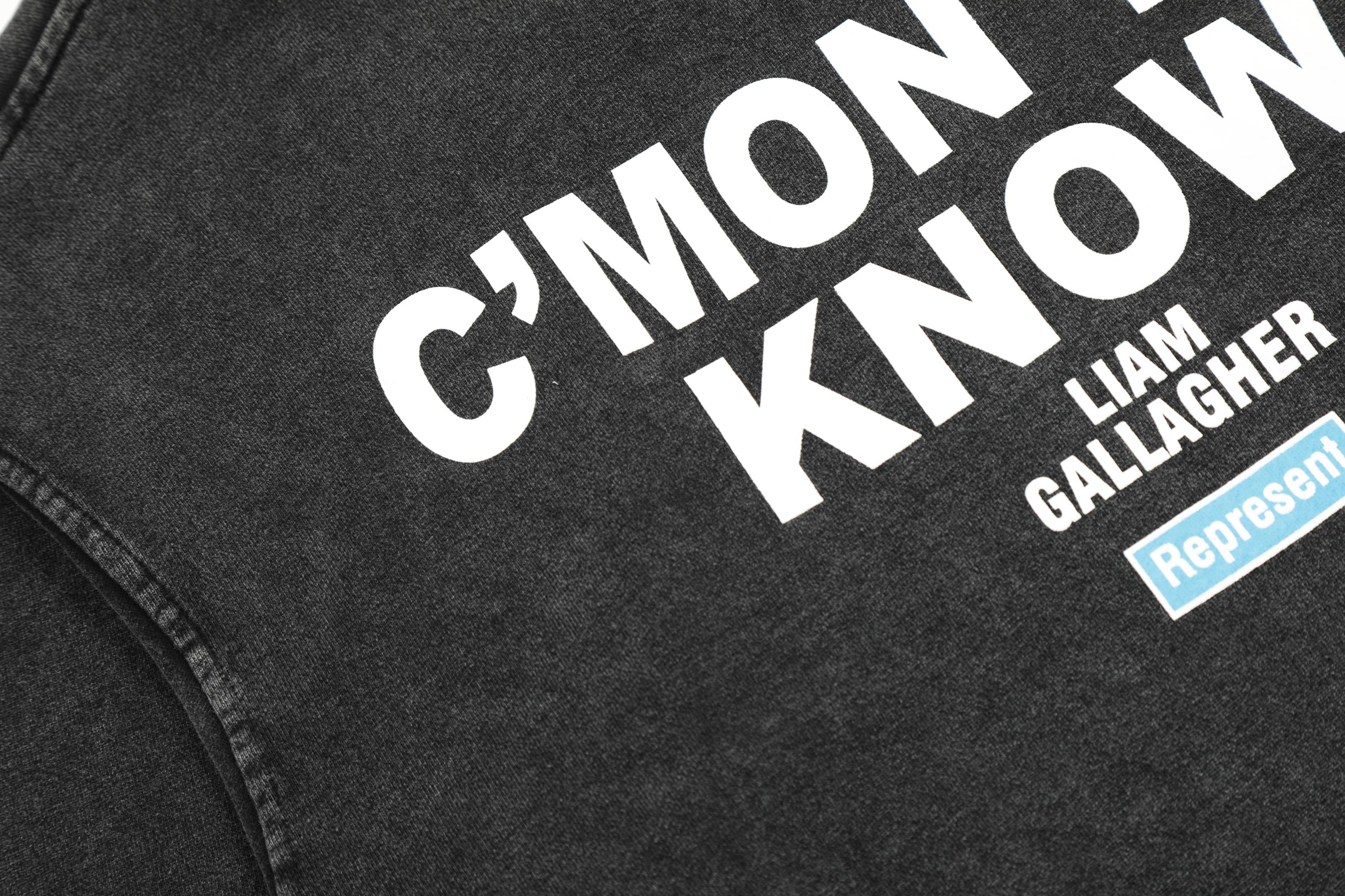 Худи Represent C'mon You Know "Black" фото № 3