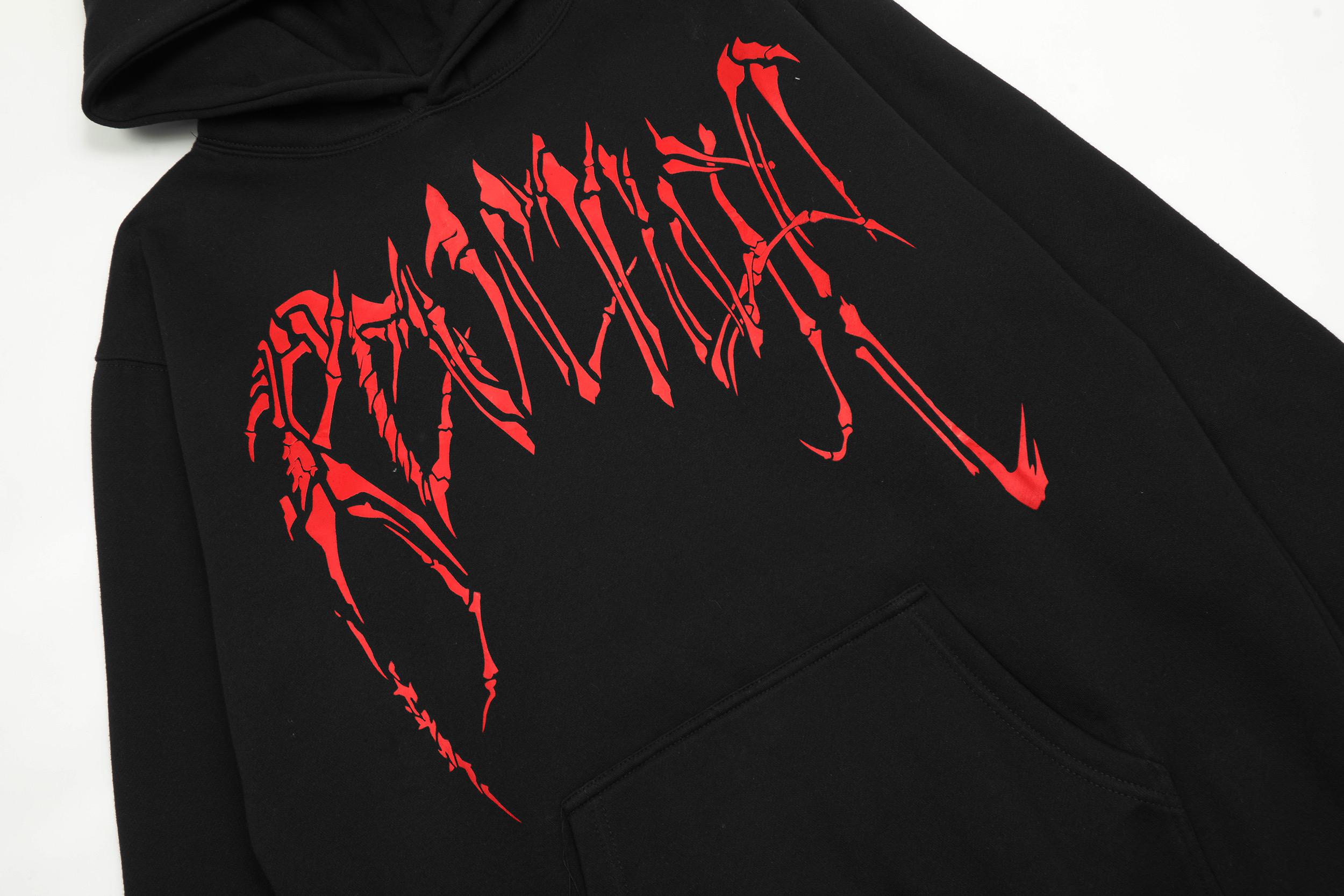 Худи Revenge Skull "Black" фото № 4