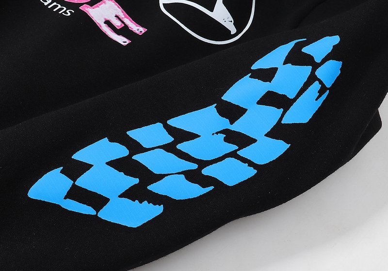 Худи Rhude Powered By Dream "Black" фото № 2