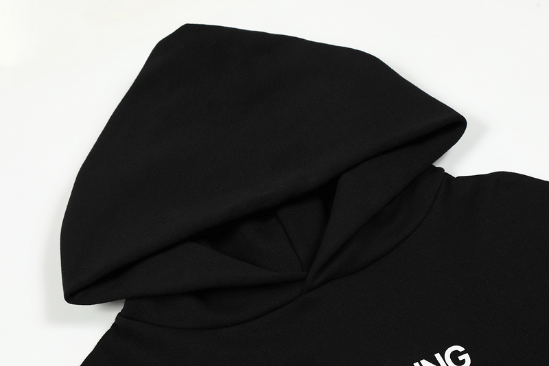 Худи Rrr123 X Fear Of God With Print "Black" фото № 3