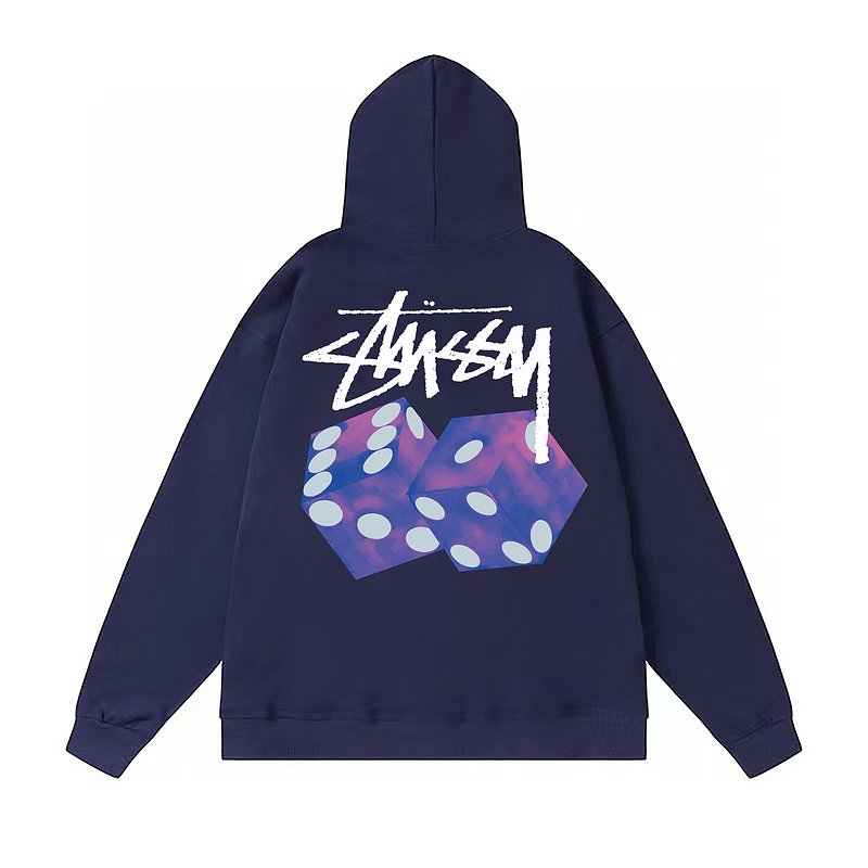 Худи Stussy Colored Dice "Blue" фото № 2