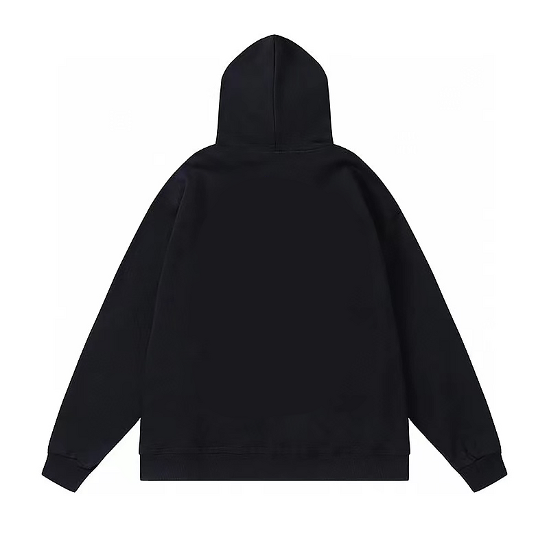 Худи Stussy The Logo Is On Fire "Black" фото № 2