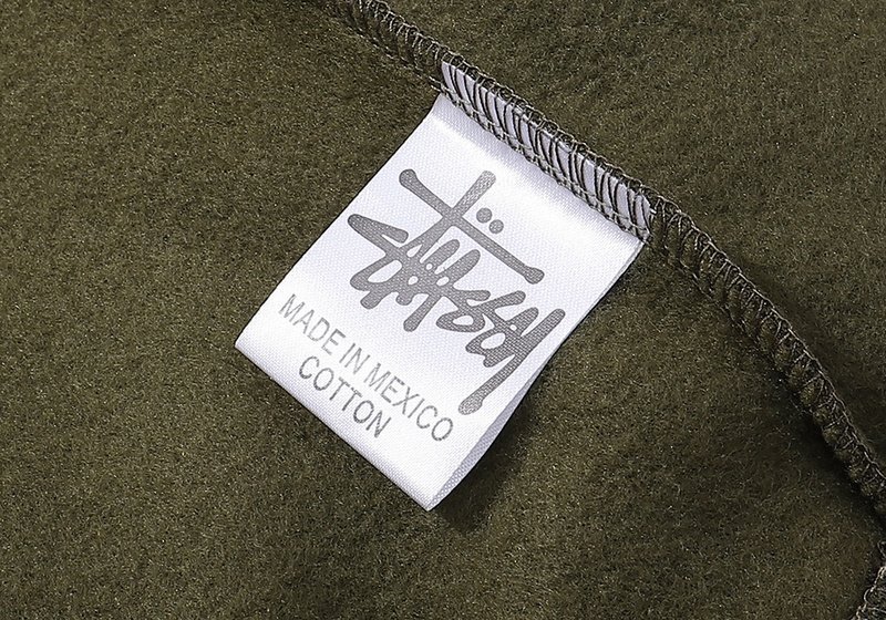 Худи Stussy With Text On The Hood "Khaki" фото № 2