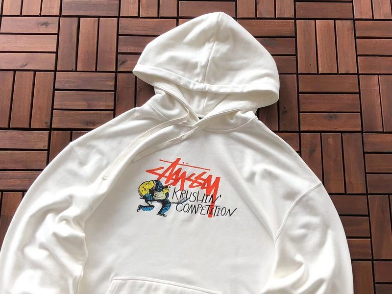 Футболка Stussy Inscription Krushin Competition "White" фото № 2