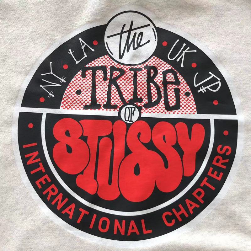 Худи Stussy Colorful Circle With Logo And Inscription Inside Back "White" фото № 6
