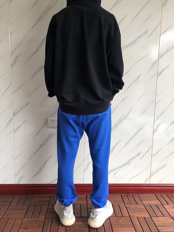 Худи Stussy Plain With Front Logo And Wide Pocket "Black" фото № 9