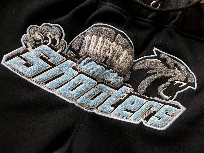 Штаны Trapstar Leopard Print With Inscription "Black" фото № 9