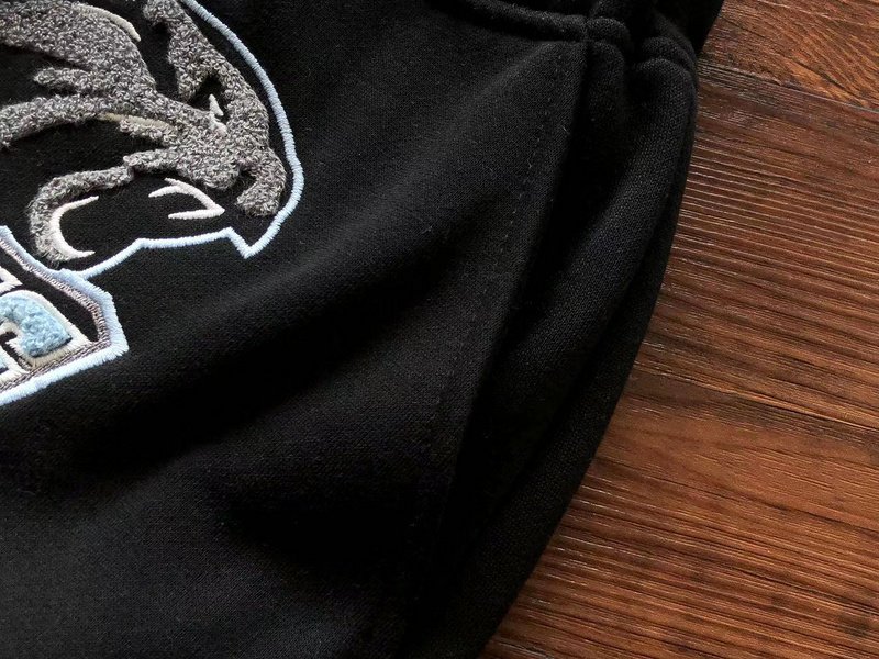 Штаны Trapstar Leopard Print With Inscription "Black" фото № 4