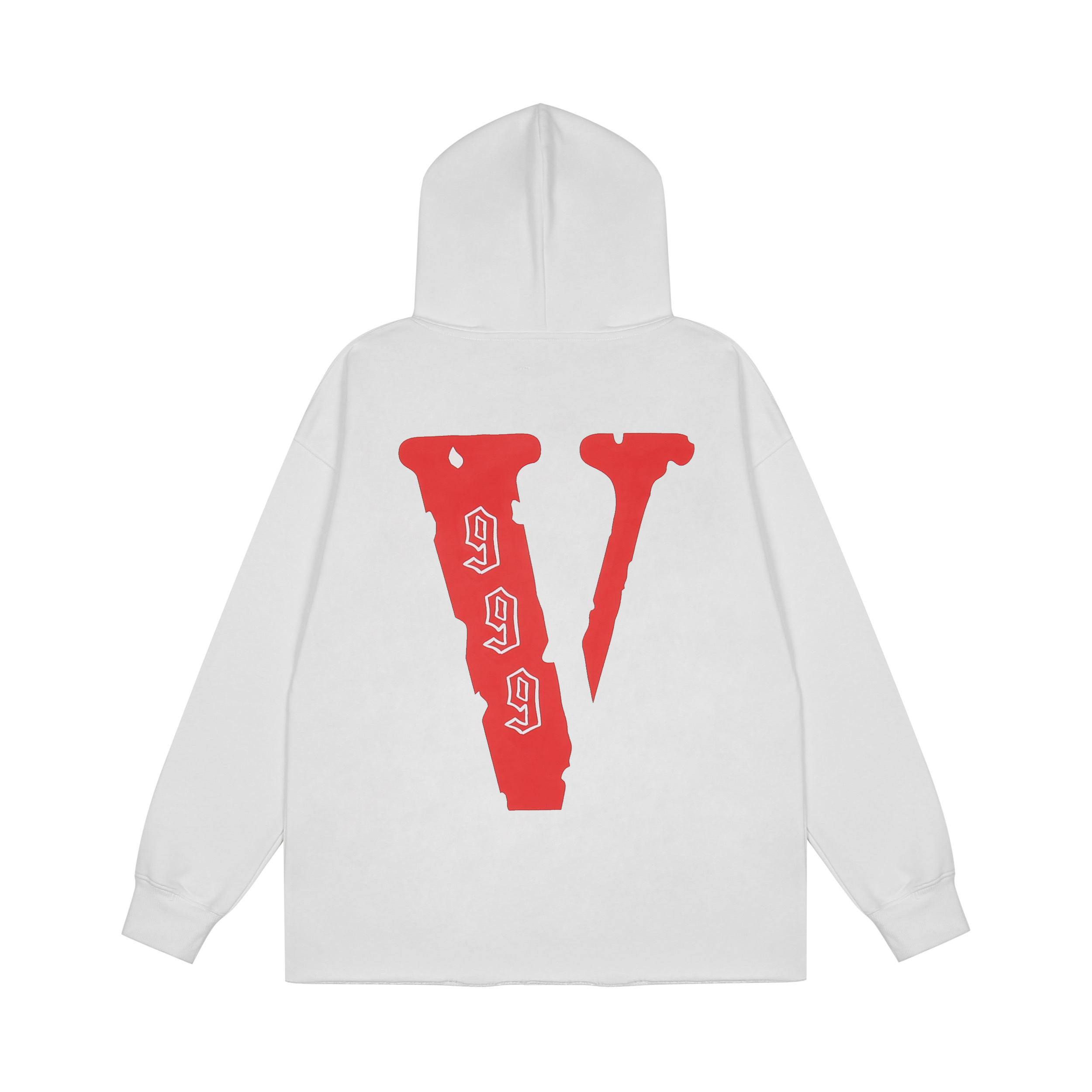 Худи Vlone Smile V999 Two-Faces "White" фото № 2