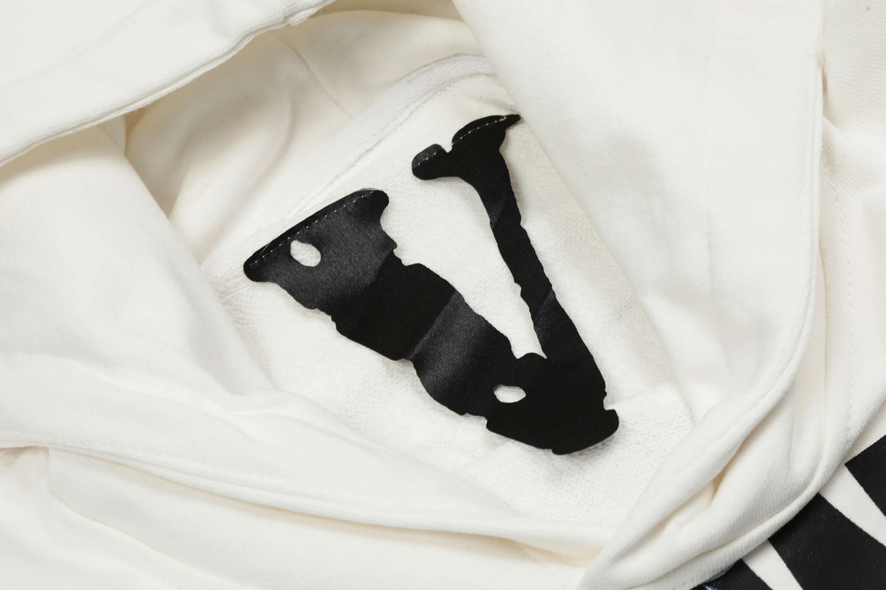 Худи Vlone The Woo Roses "White" фото № 6