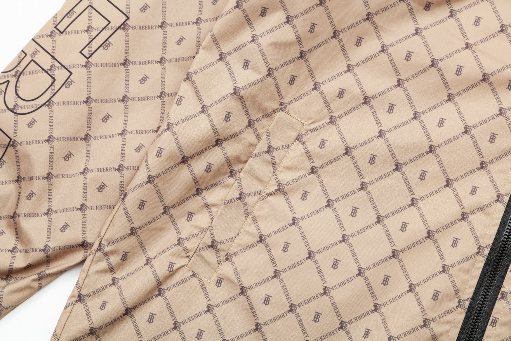 Ветровка Burberry Chess Move "Brown" фото № 4