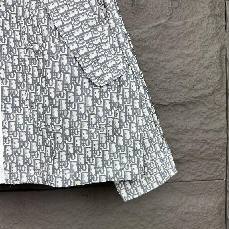 Куртка Christian Dior Print Of Many Logos "Blue" фото № 4