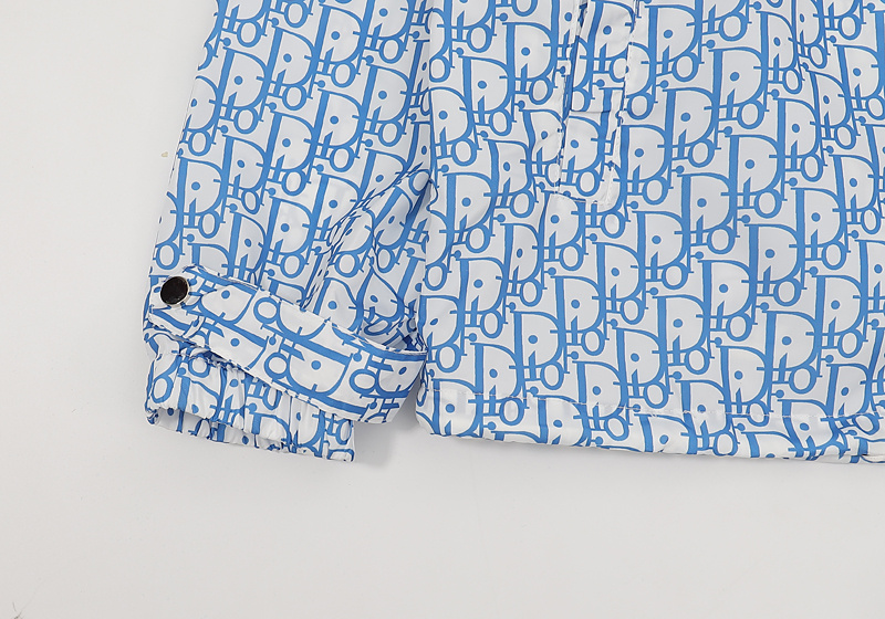 Куртка Christian Dior Monogram "White/Blue" фото № 6