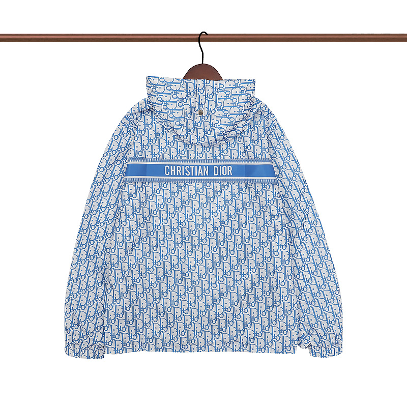 Куртка Christian Dior Monogram "White/Blue" фото № 3