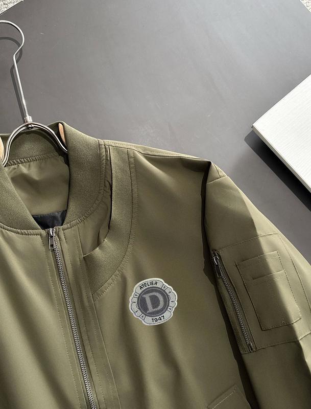 Куртка-бомбер Christian Dior Frontside Logo D Atelier 1947 "Green" фото № 2