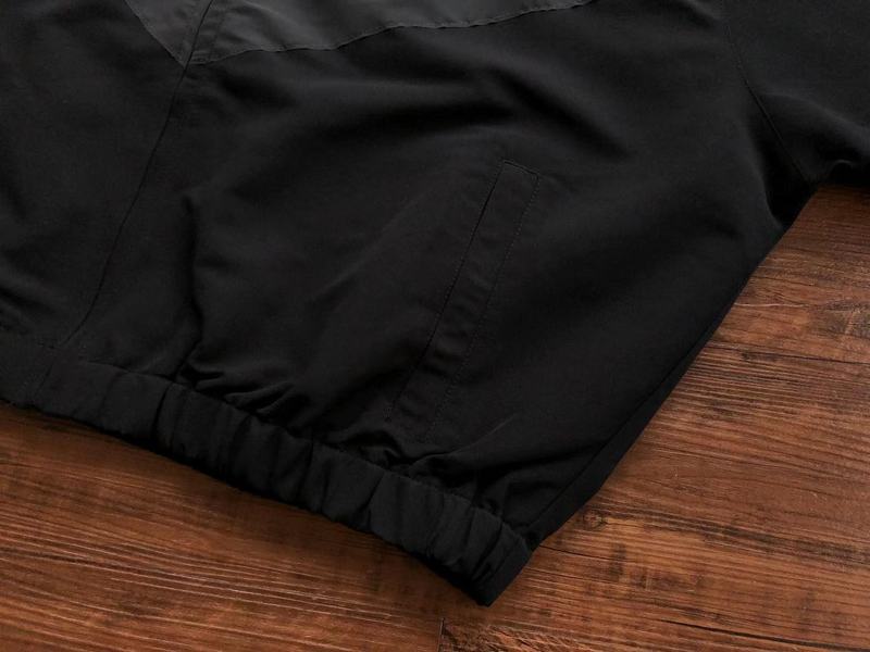 Ветровка Fear Of God Small Front Logo And Oblique Stripes "Black" фото № 5