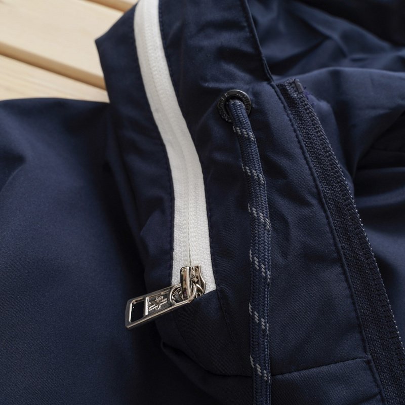 Ветровка Moncler With Lock On The Hood "Blue" фото № 7