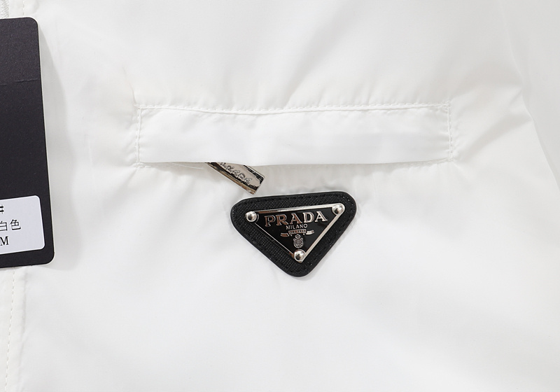 Куртка Prada Plain "White" фото № 8