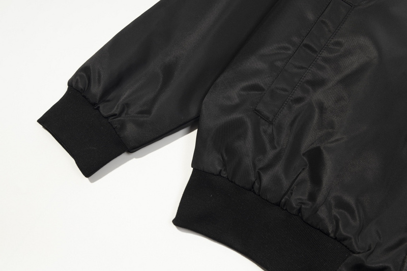 Бомбер Prada With An Emblem "Black" фото № 6