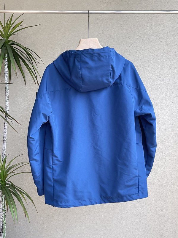 Ветровка Stone Island Comfortable With A Hood "Blue" фото № 7