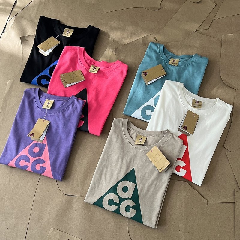 Лонгслив ACG Logo Inside Triangle Front "Purple" фото № 2