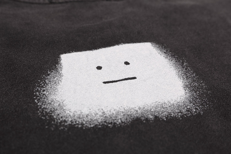 Футболка Acne Studios Face Logos "Black" фото № 8