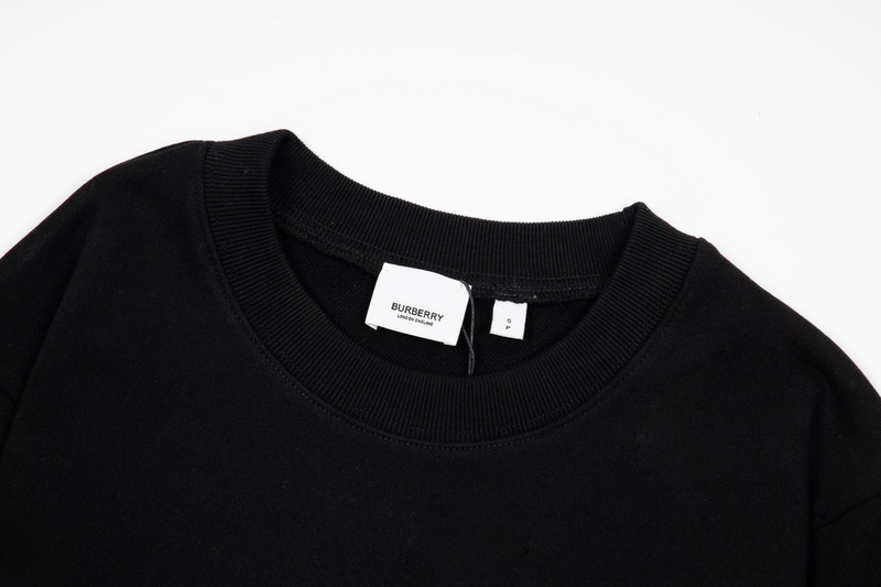 Лонгслив Burberry Branded Bear "Black" фото № 2